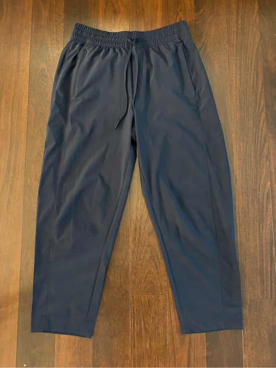 Athleta Pants - Athleta Women's Navy Cropped Drawstring Pants
